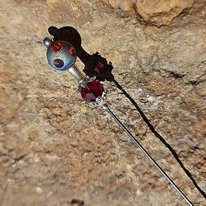 Handmade beaded bookmark, succulent garden decor, multiple uses, great gifts 🎁